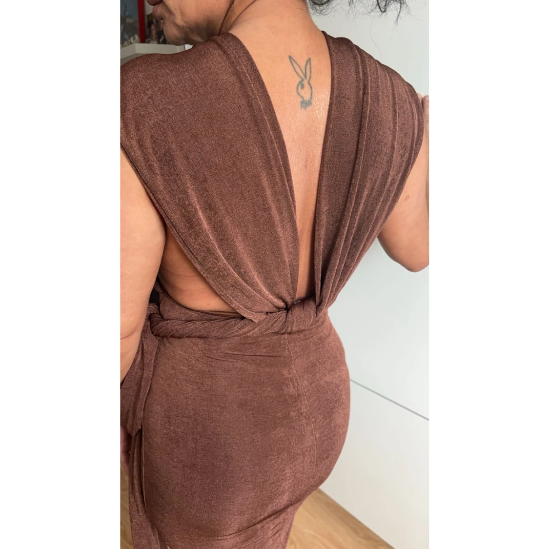 Lång cocktail klänning - 91