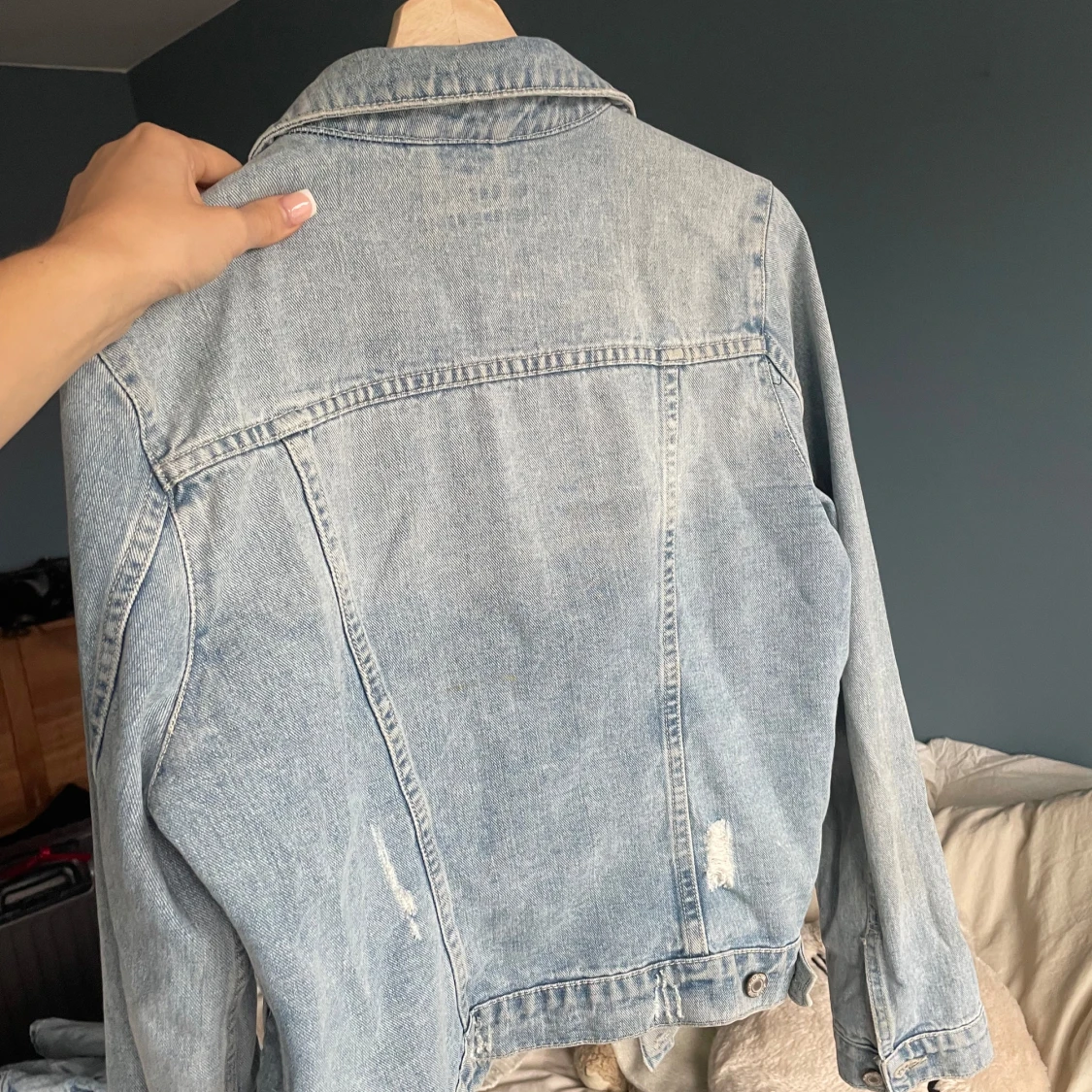Ljusblå jeansjacka från Unique You - 90