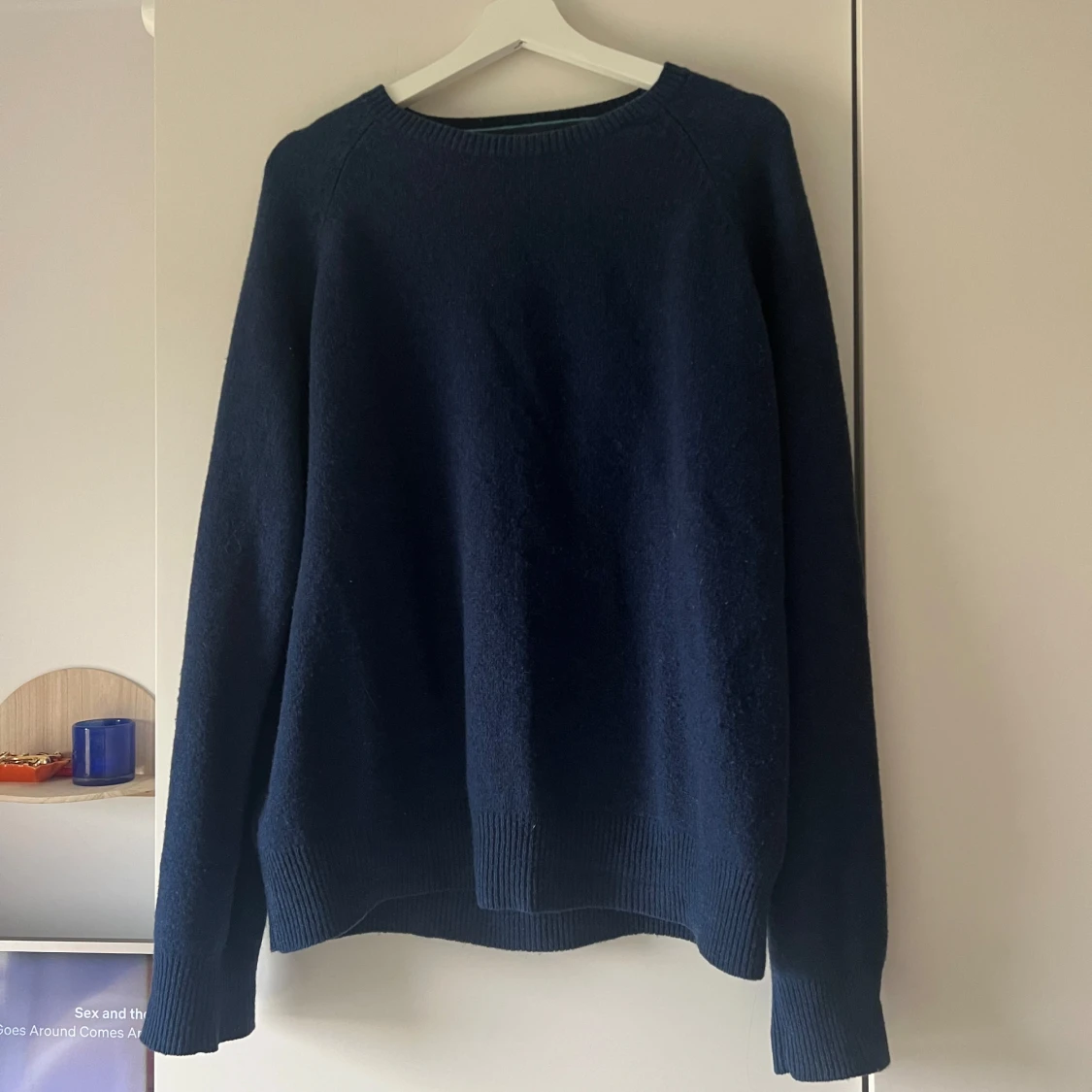 Stickad ulltröja - 90