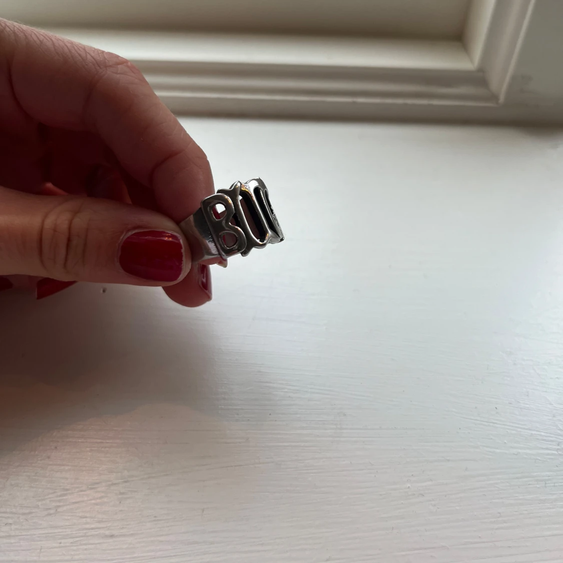 Bitch ring silver - 92