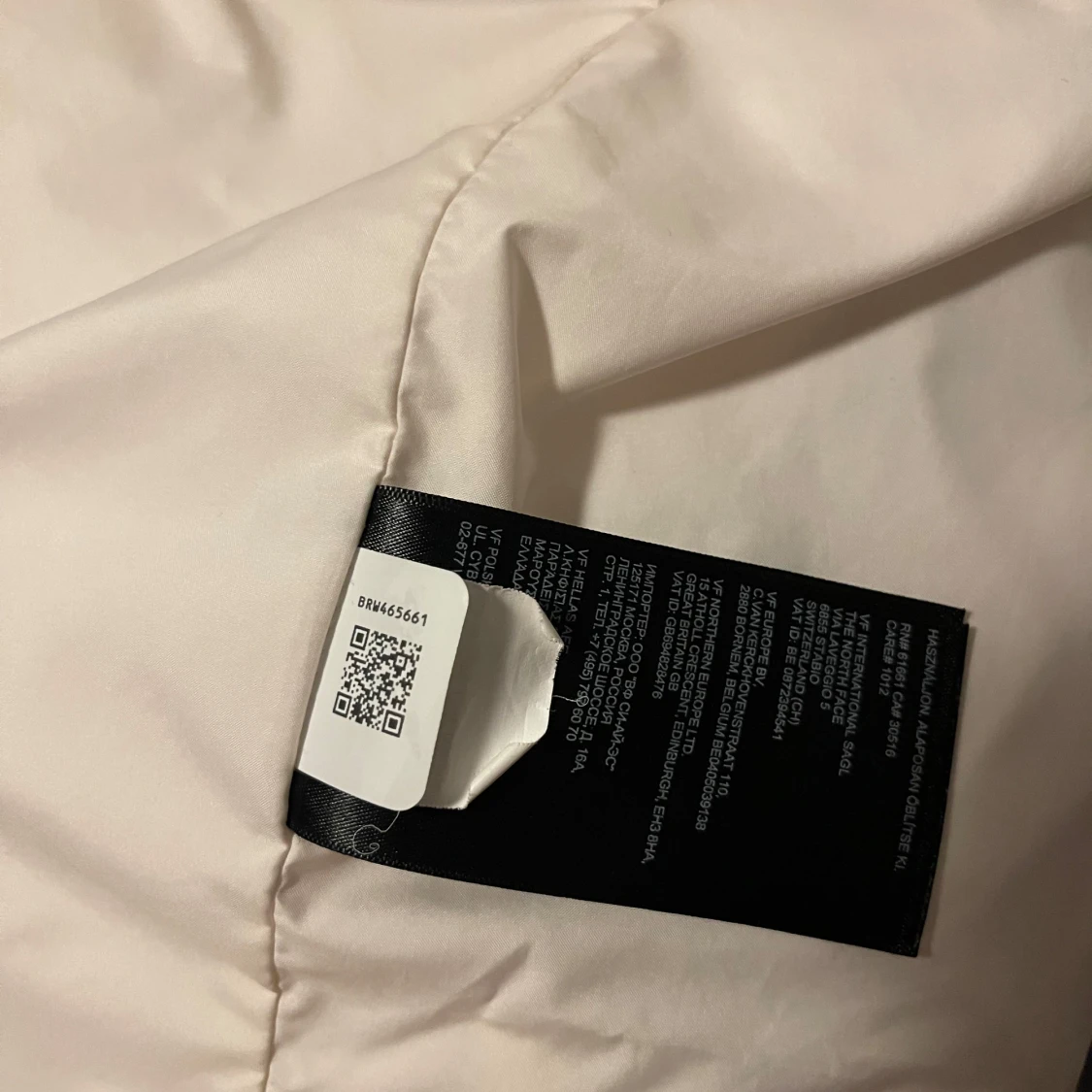 Vit pufferjacka från The North Face - 91