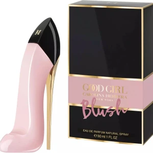 Good Girl Blush Eau de Parfum från Carolina Herrera - En helt oöppnad good girl blush parfym plasten är kvar med 30 ml nypris runt 900
