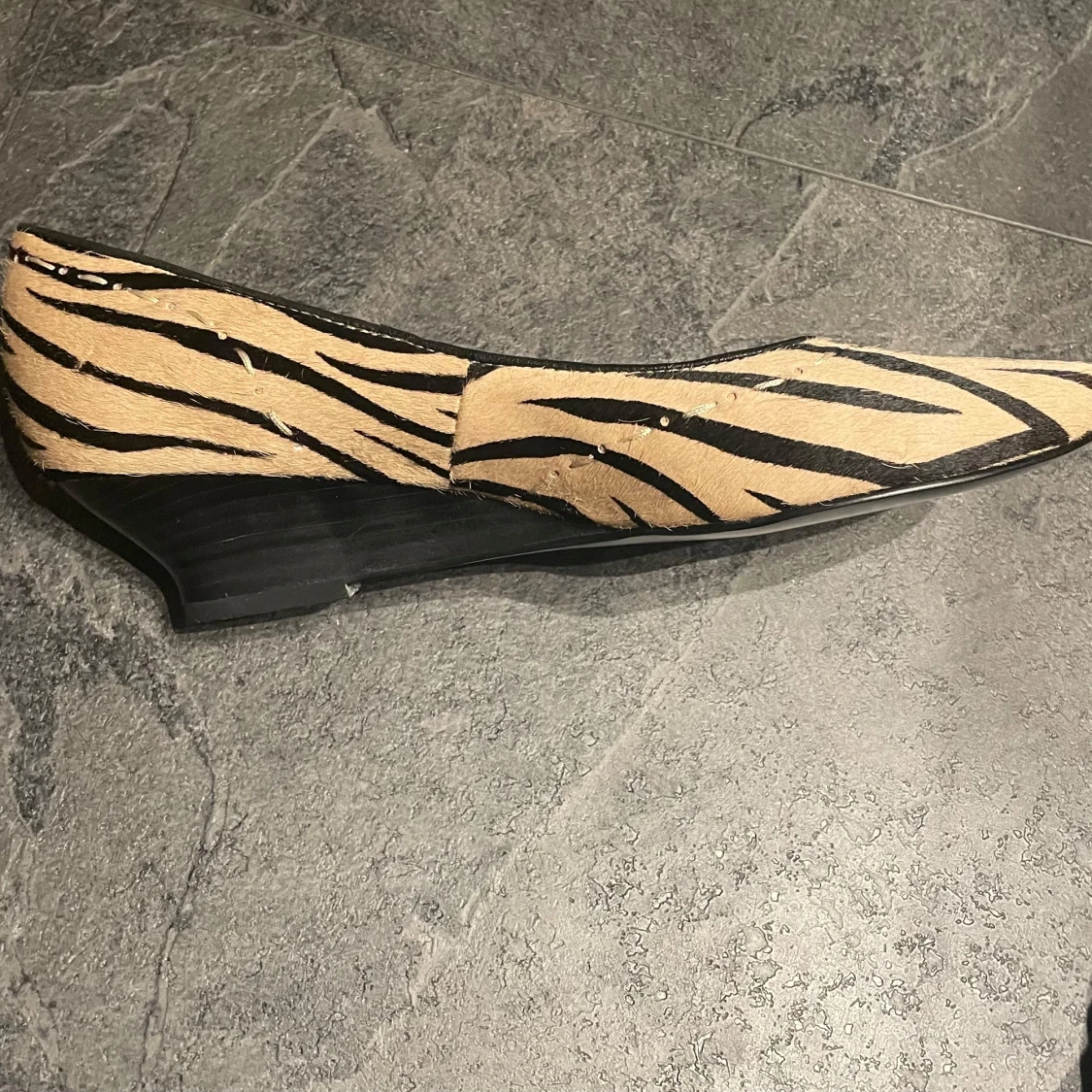 Zebramönstrade skor - 1