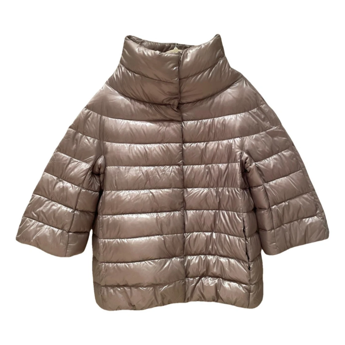 Beige pufferjacka från Herno