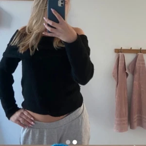 Stickad ”viktröja” - Snygg stickad tröja men viker ner