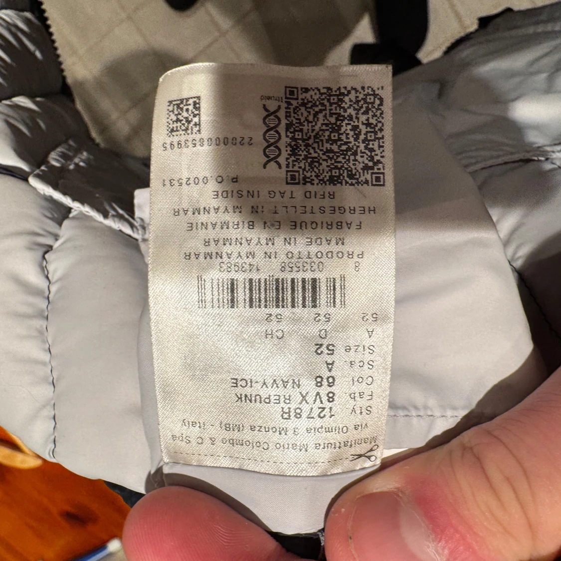 Colmar väst blå - 90