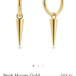 Trendiga guldörhängen från edblad  - Snygga guldörhängen med en modern och stilren design. Säljer då de inte längre kommer till användning💕