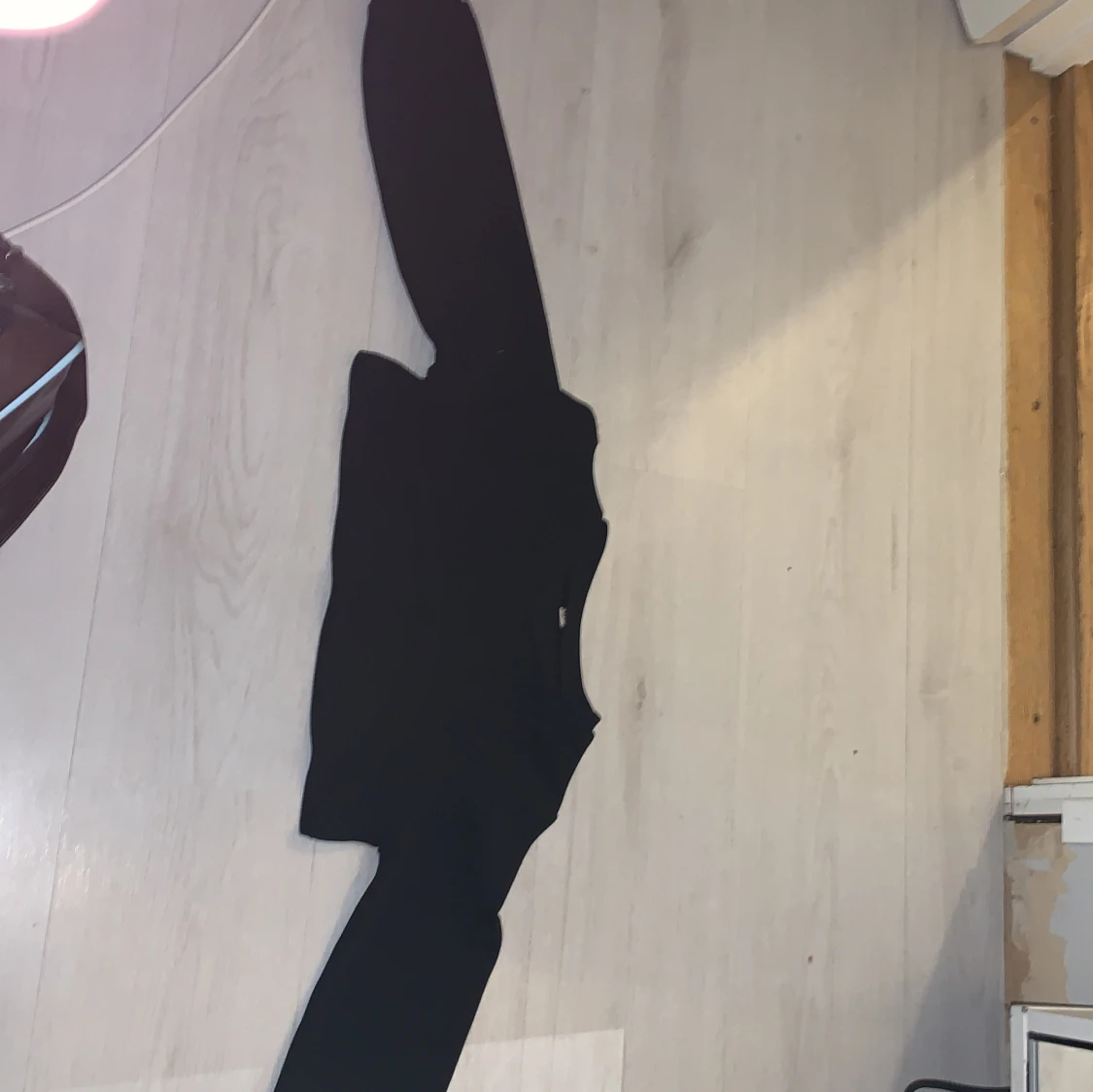 Svart långärmad tröja