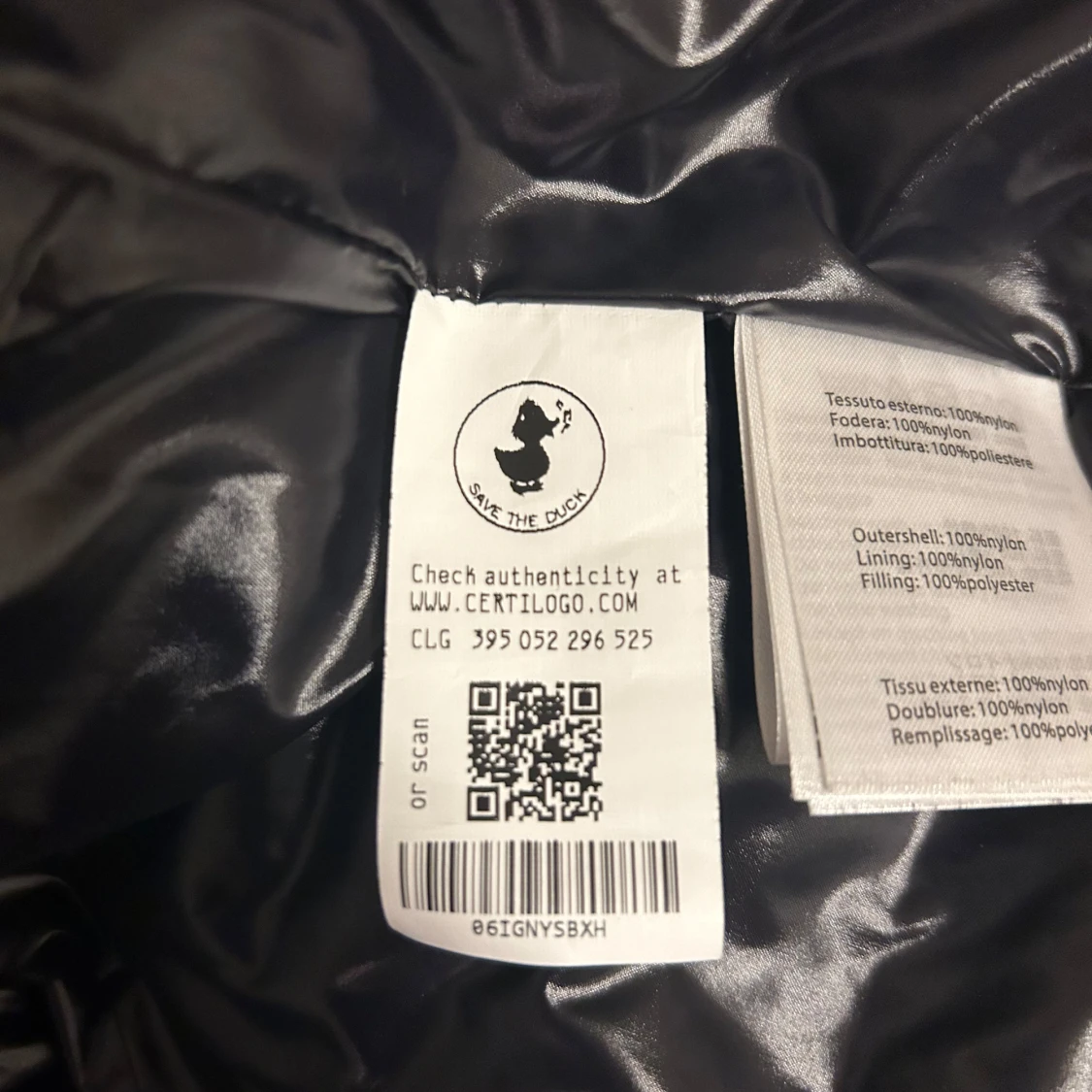 Svart pufferjacka från Save the Duck - 91