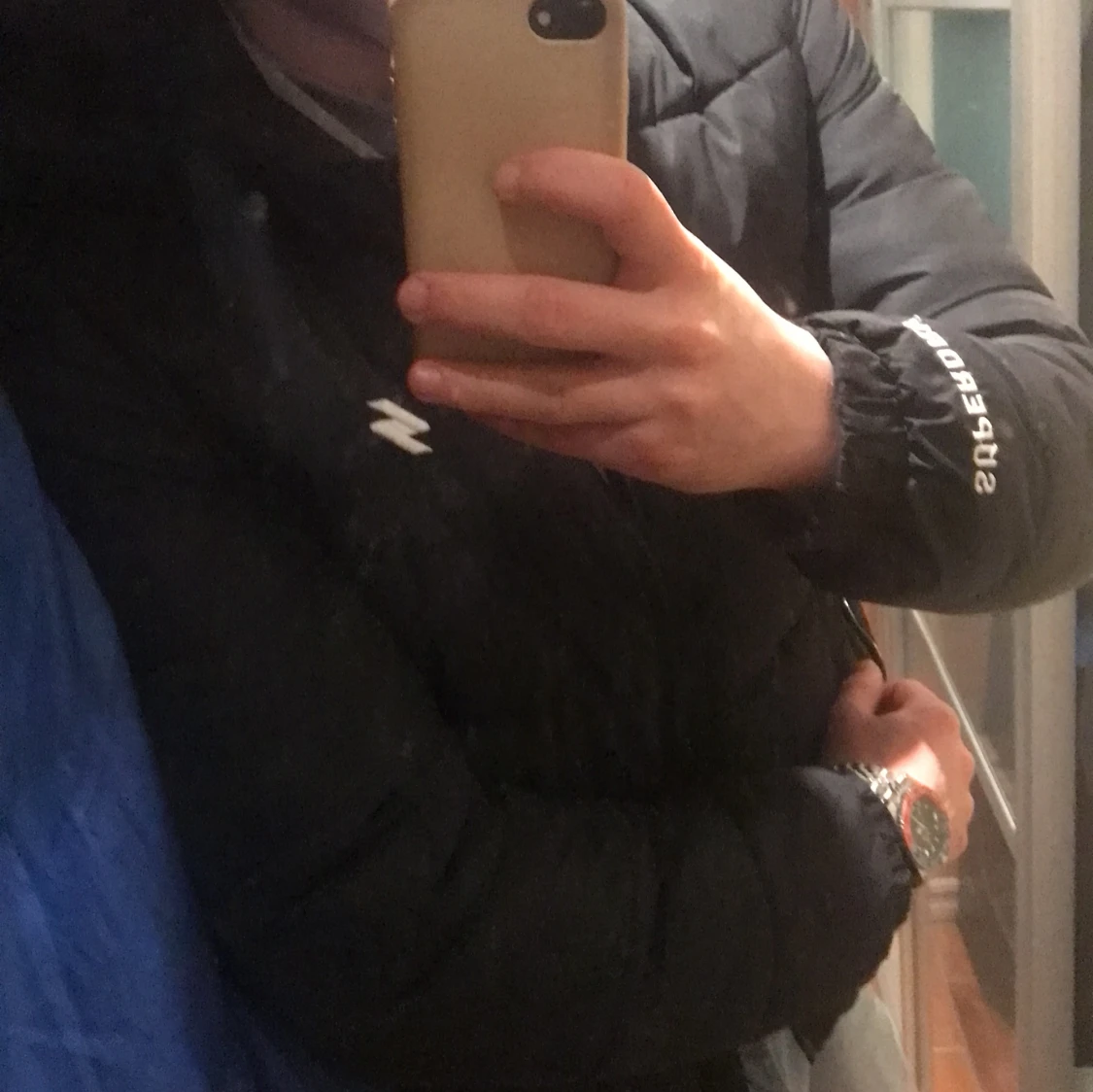 Svart pufferjacka från Superdry - 93