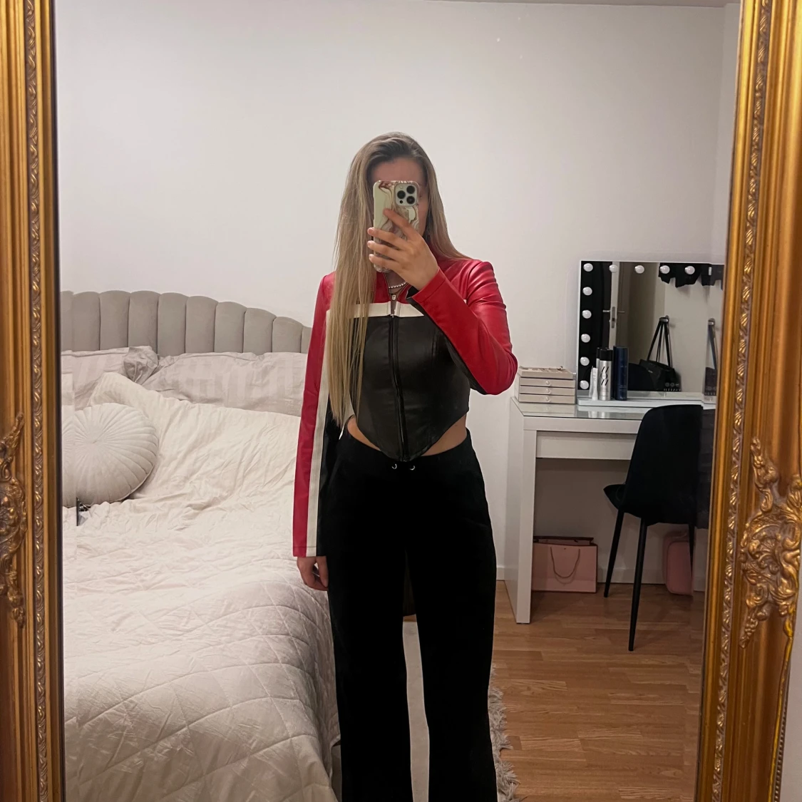 Skinnjacka, F1, bikerjacka - 90