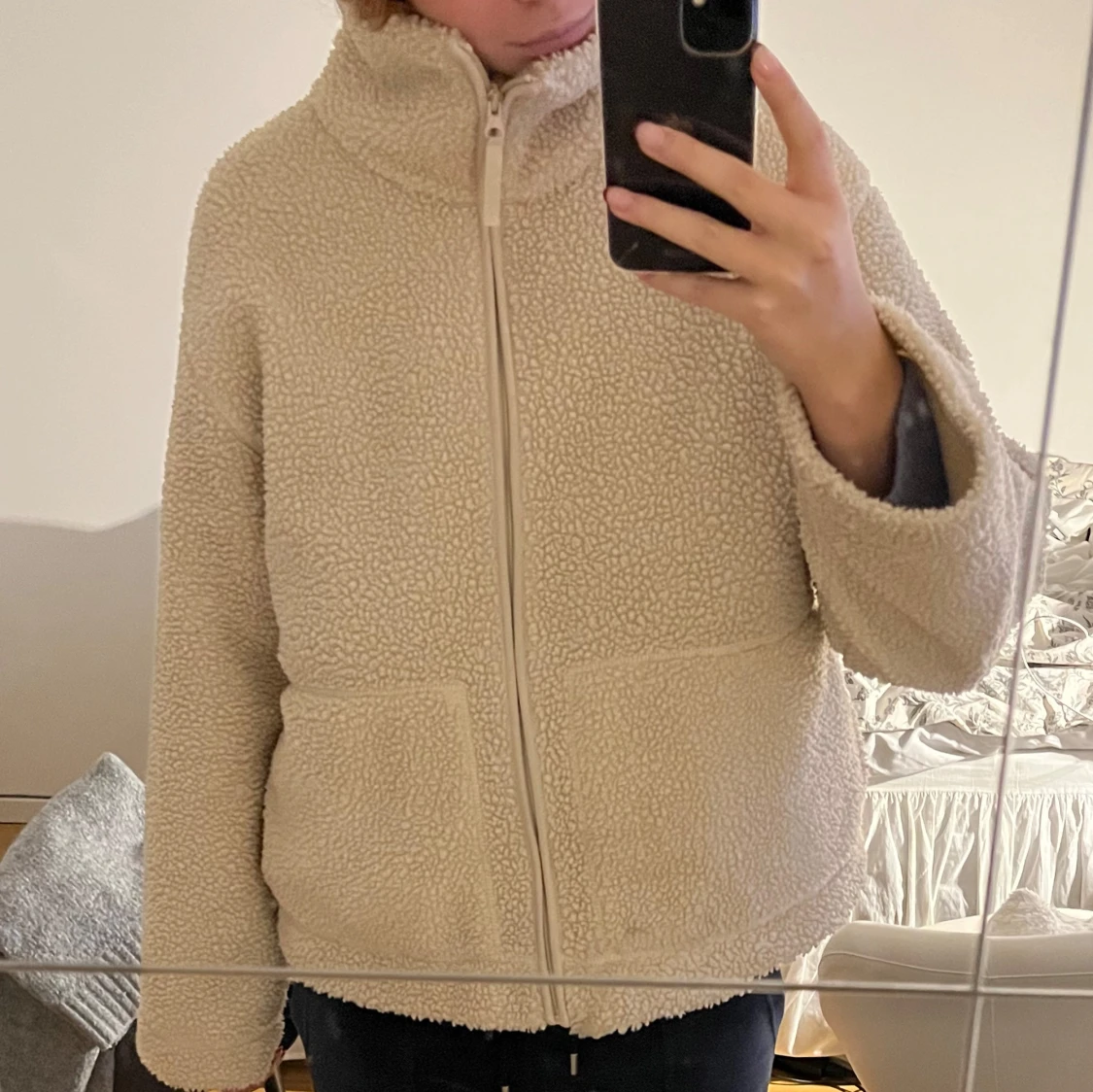 H&M teddyjacka  - 90