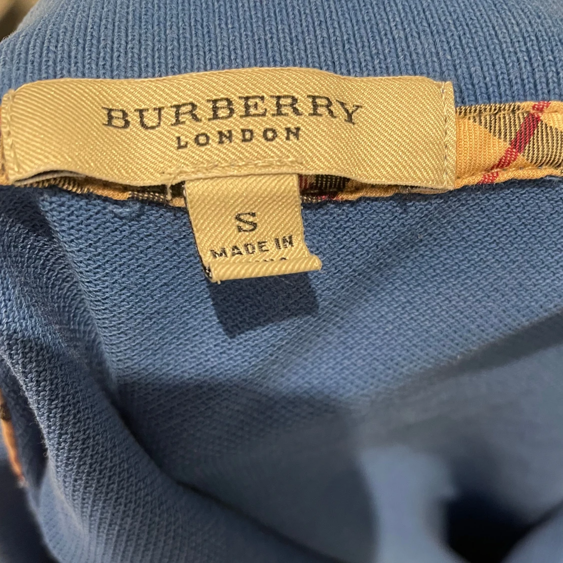 Burberry pike ljusblå - 91