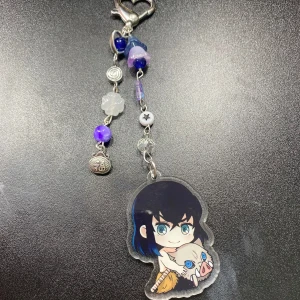 Demon slayer - Demon slayer nyckelring som jag har gjort! Läs andra sidan om du vill köpa!