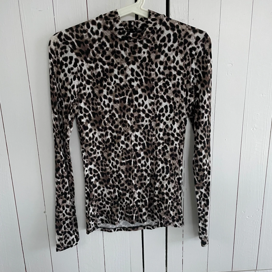 Leopardmönstrad topp från New Yorker