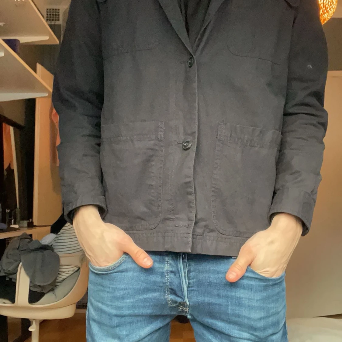 Svart kavaj från H&M