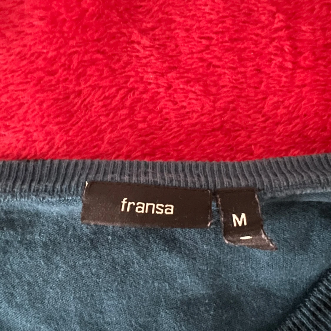 Mörkblå leopardmönstrad kofta - 2