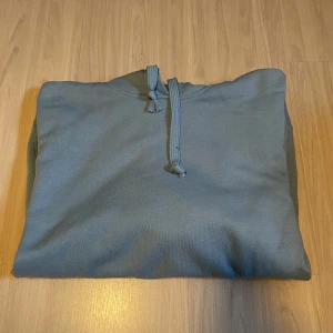 Ljusblå hoodie - Säljer en ljusblå hoodie från märket Clique i storlek L.