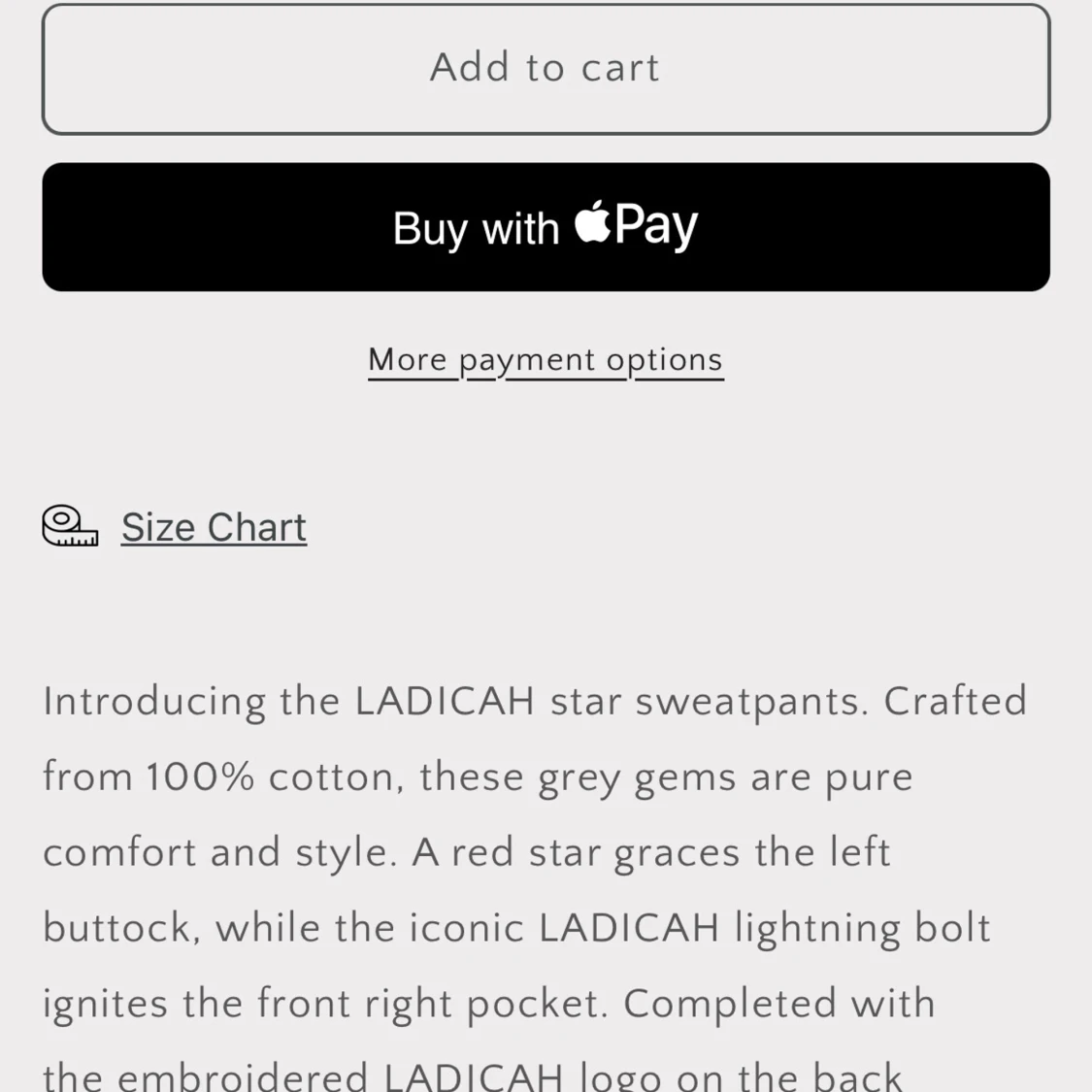 Star sweatpants från ladiac - 4