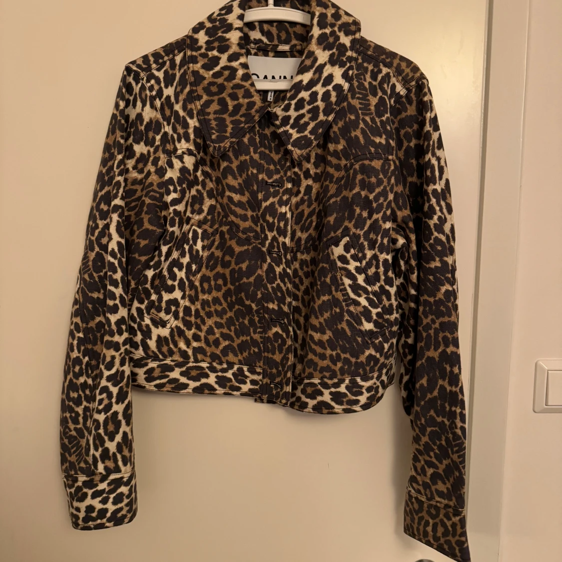 Ganni leopard jacket