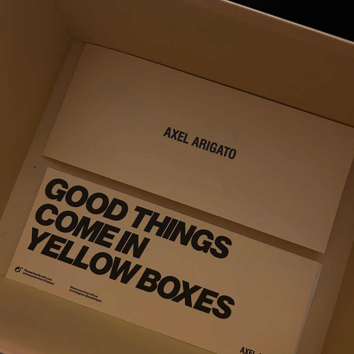 Area Axel Arigato  - 92