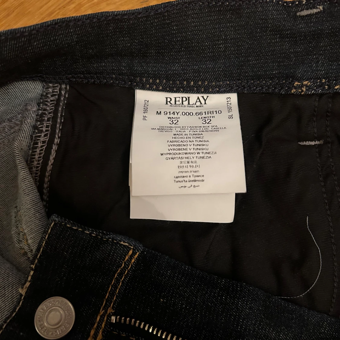 Mörkblå jeans från Replay - 92