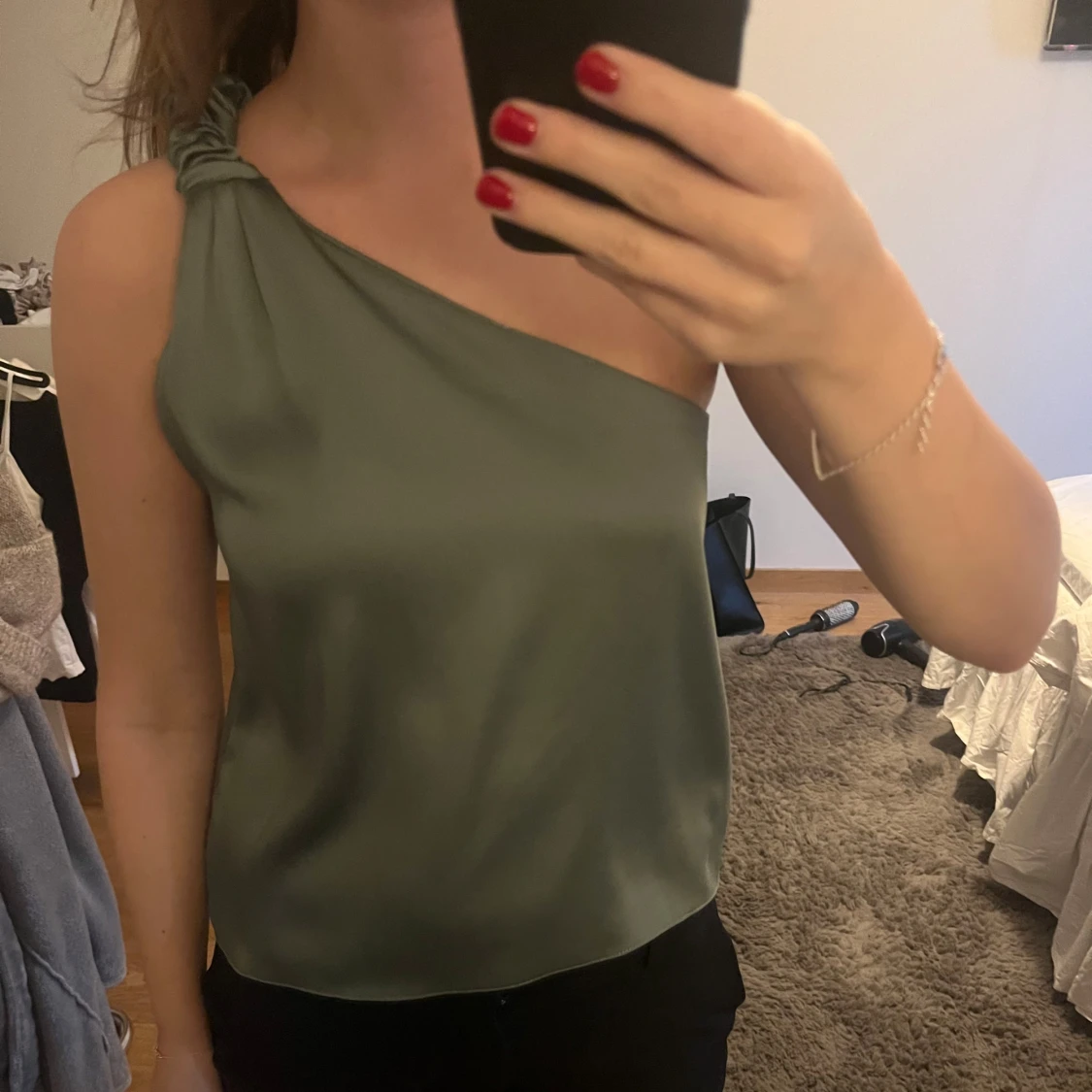 Grön silkestopp - 90