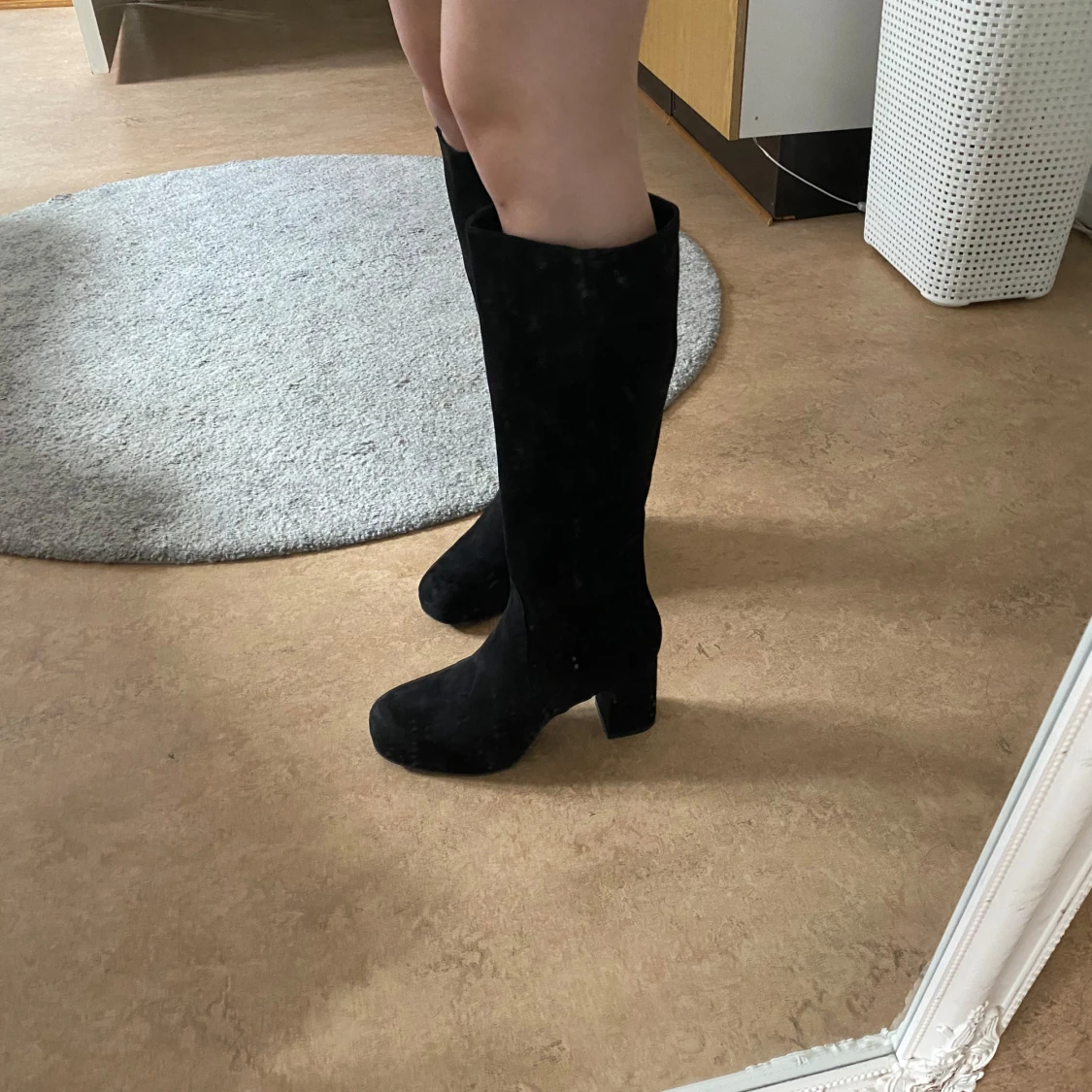 Svarta boots/stövlar  - 91