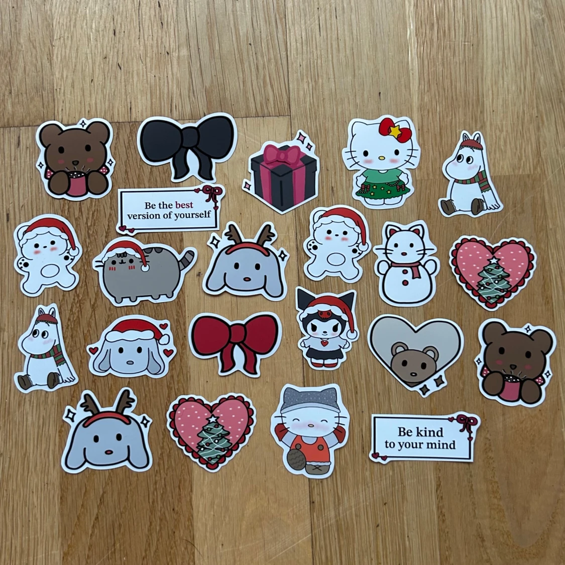 Julklistermärken 🎄