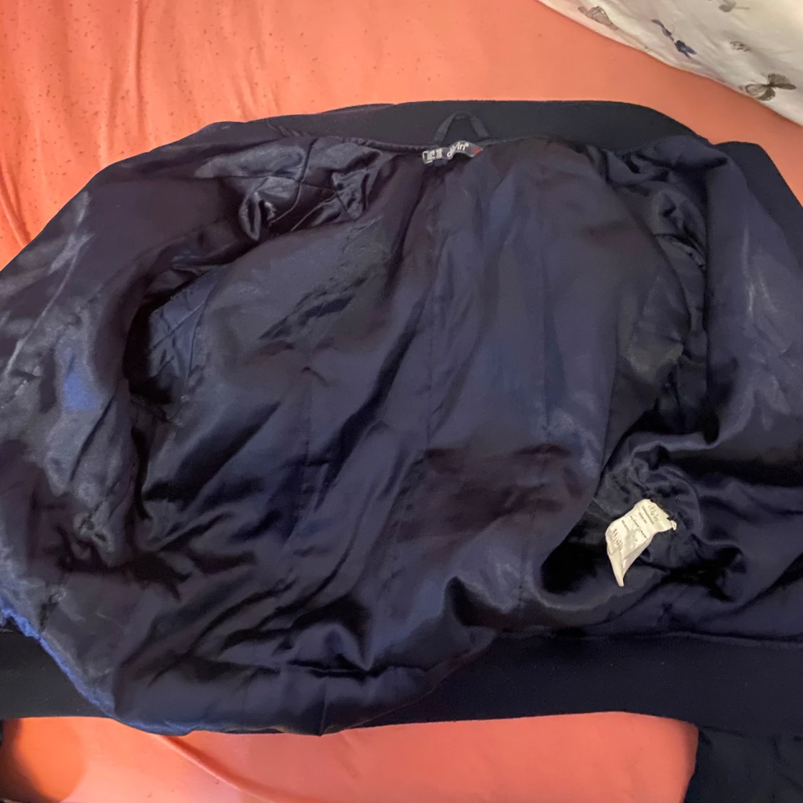 Marinblå bomberjacka - 91