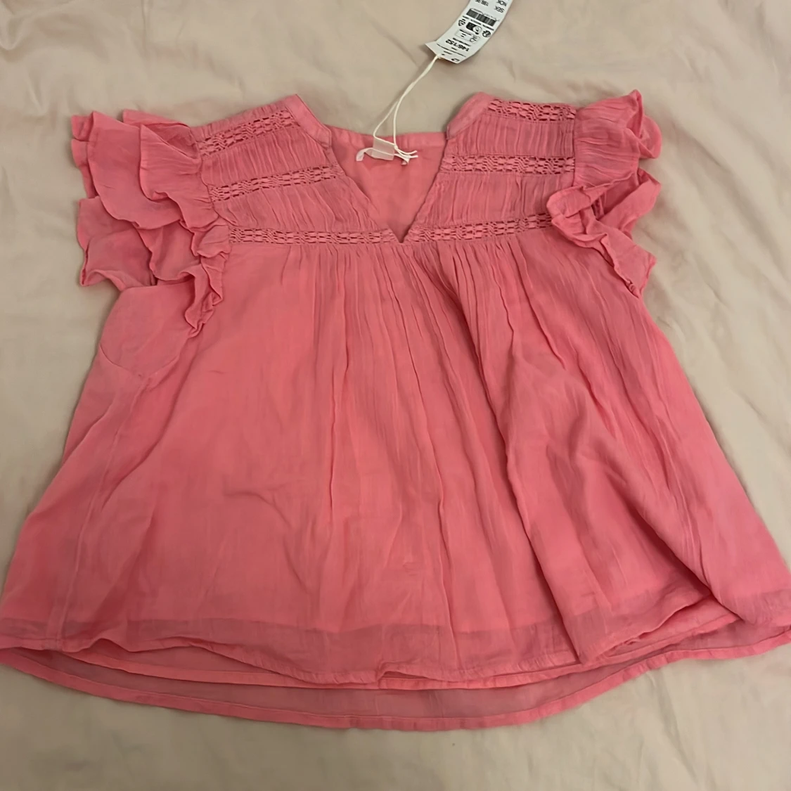 Rosa boho topp från Gina Tricot - 90