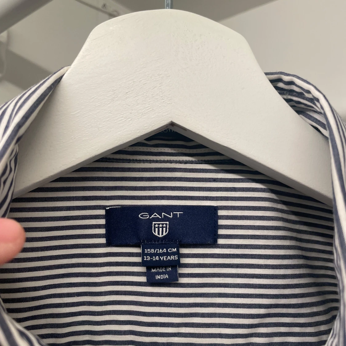 Gant randig skjorta för kille - 90