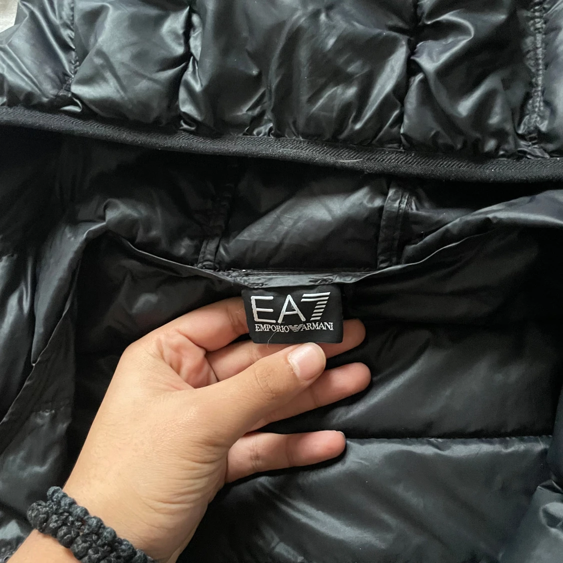 Svart pufferjacka från Emporio Armani - 92
