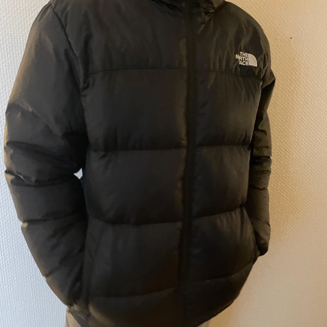 Svart dunjacka från The North Face - 90