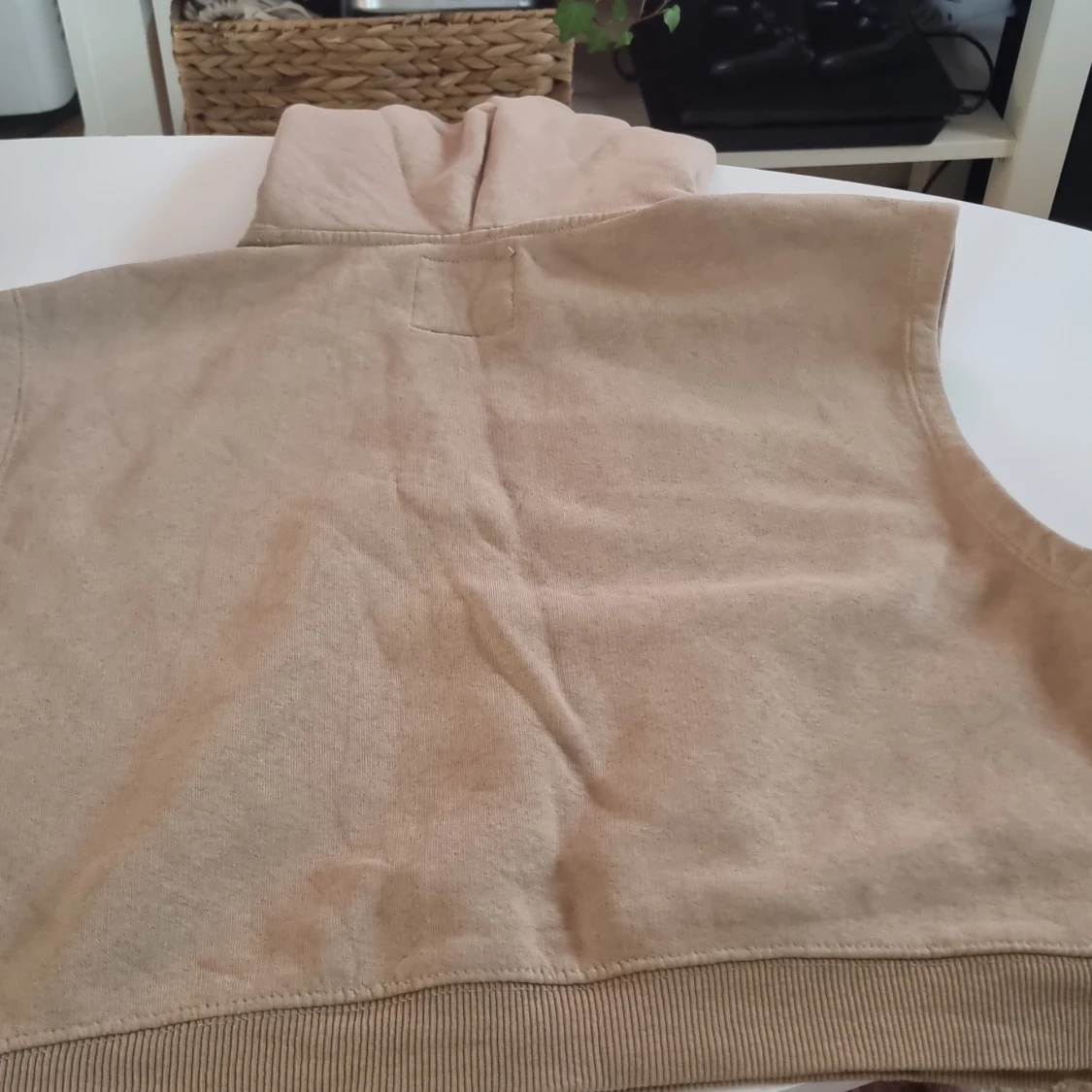 Beige ärmlös hoodie från 157 - 90