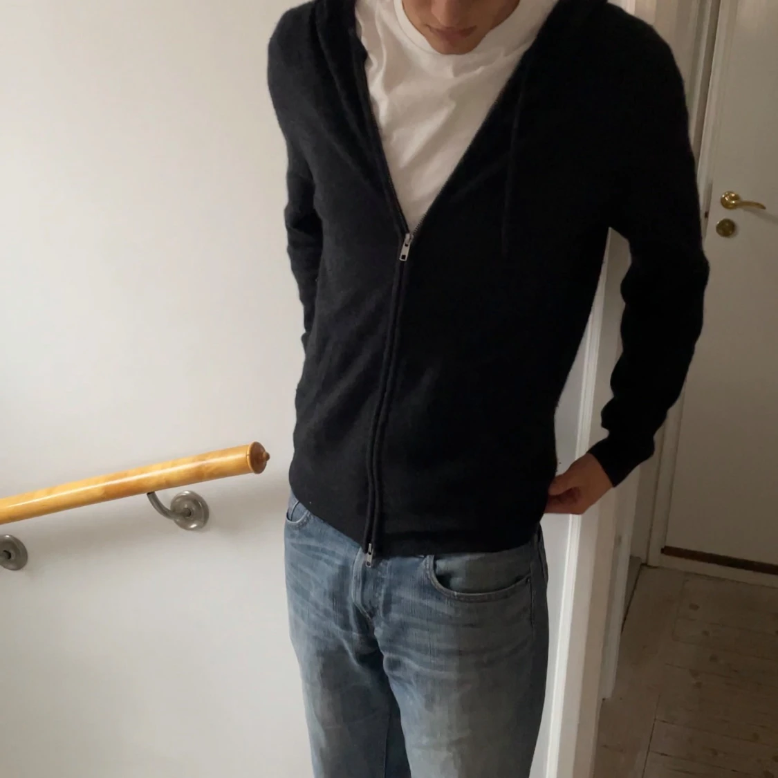 John Henric Zip Hoodie