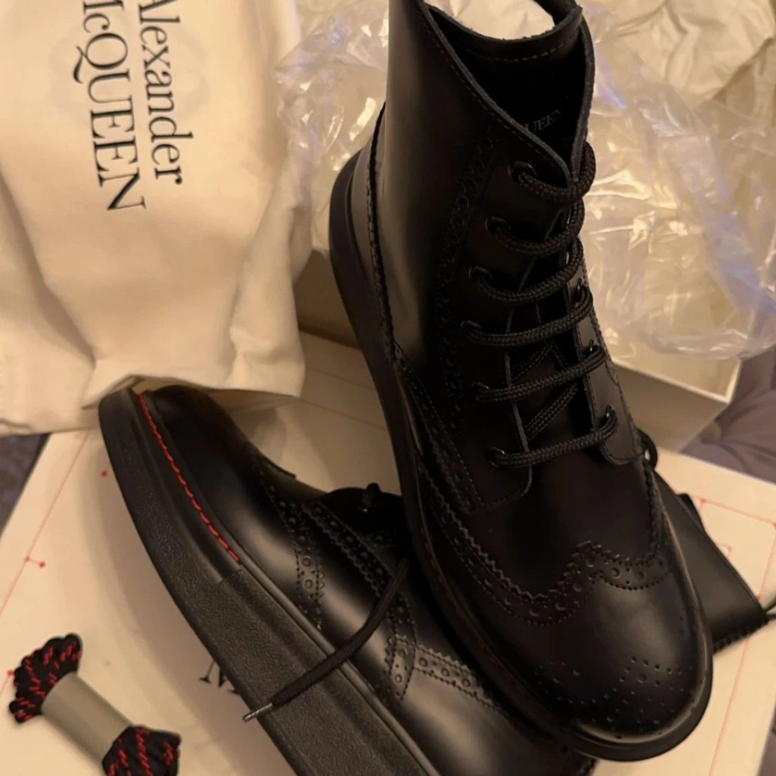Svarta boots från Alexander McQueen - 90