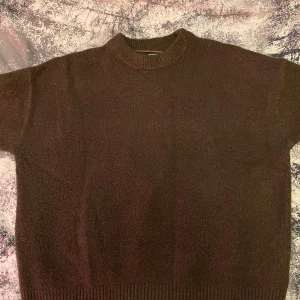 Stickad Brun Tröja  - . 