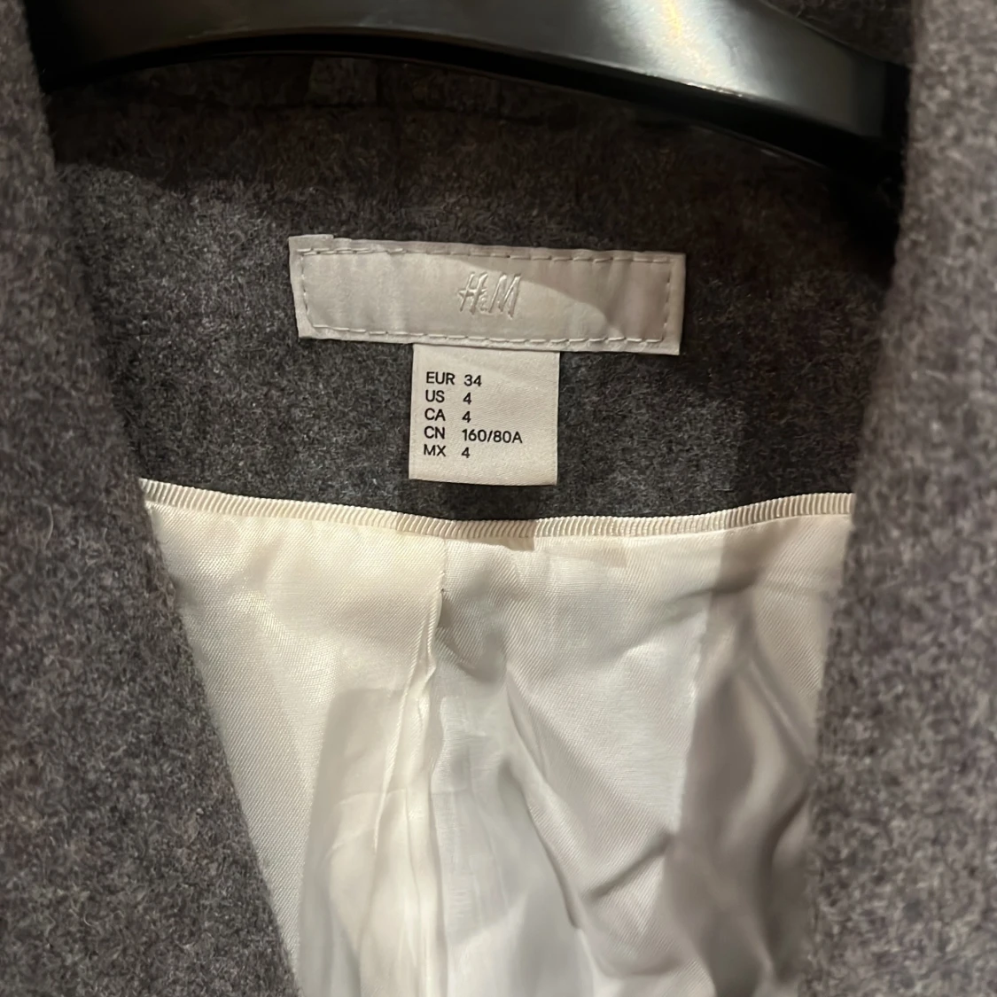 Grå kappa från H&M - 91