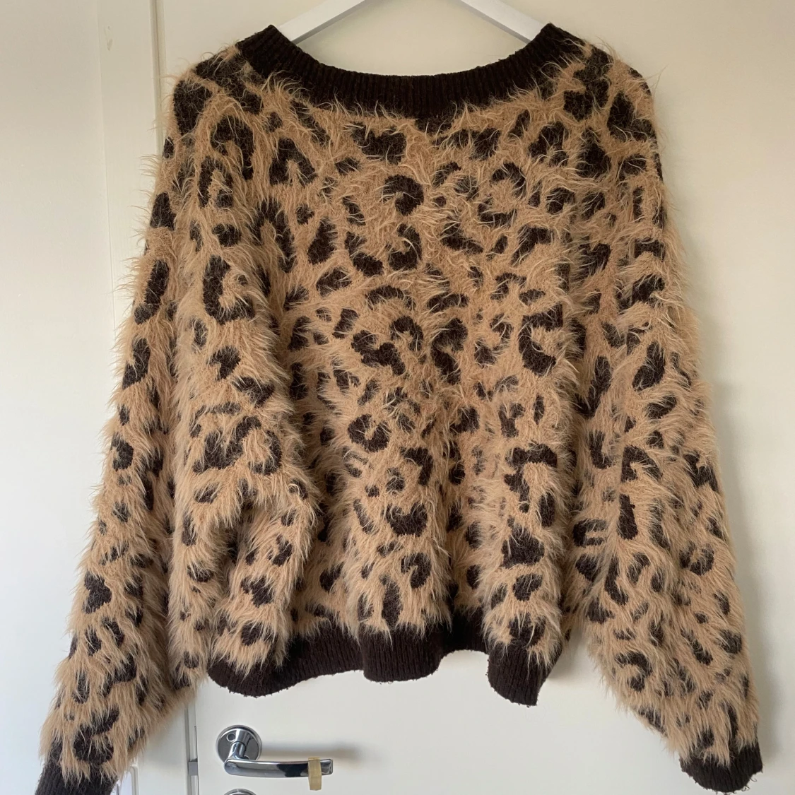  leopard stickad tröja - 91