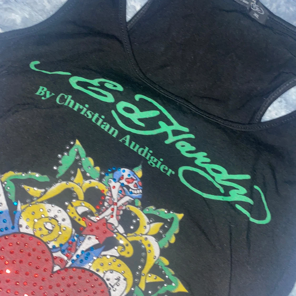 Svart linne från Ed Hardy - 92