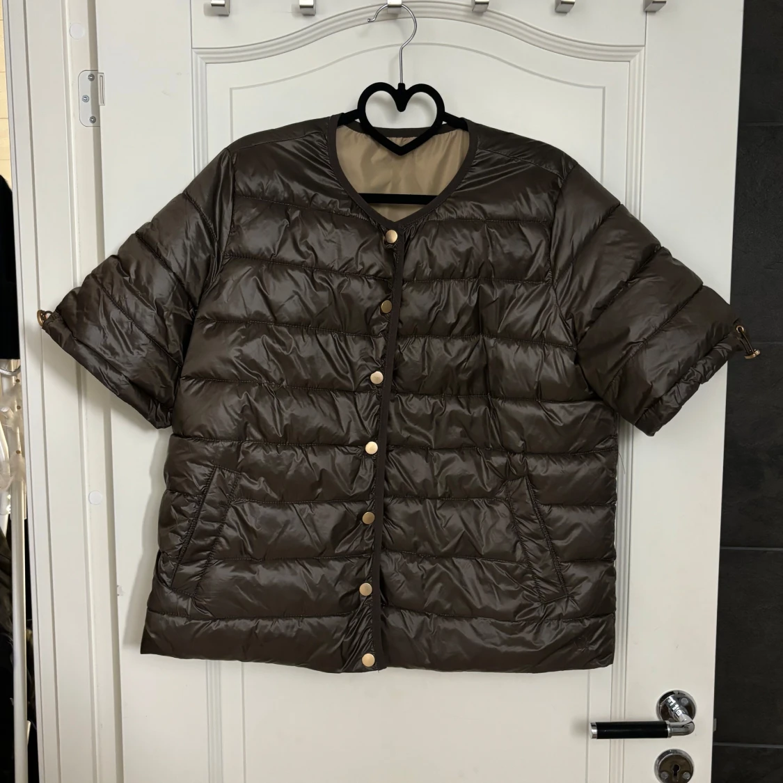 grön/brun väst - 91