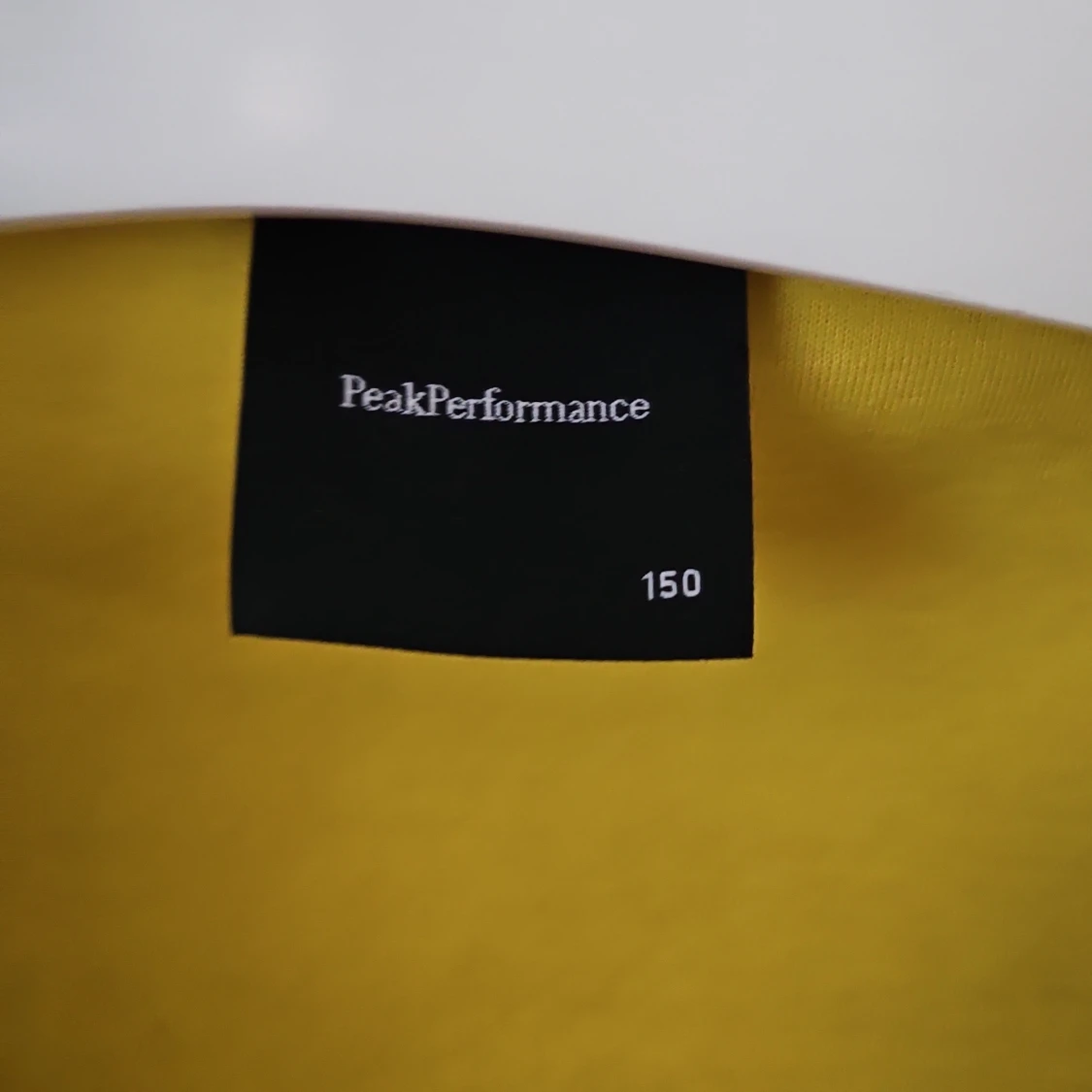 Gul fleece från Peak Performance - 90