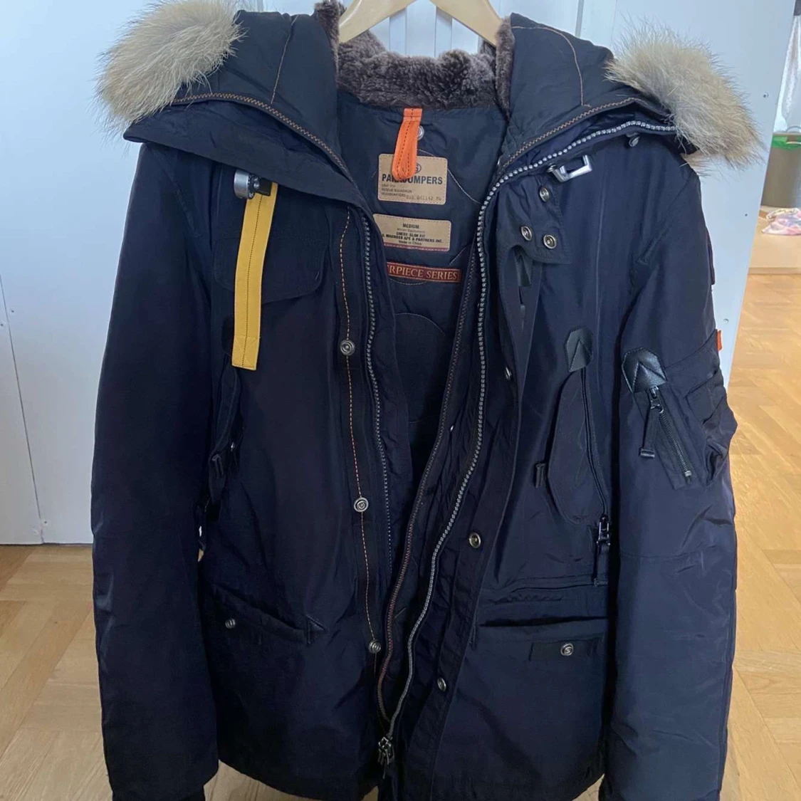 Blå vinterjacka från Parajumpers