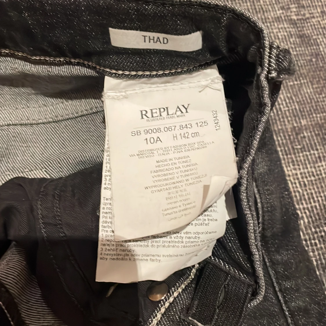 Svarta jeans från Replay - 3