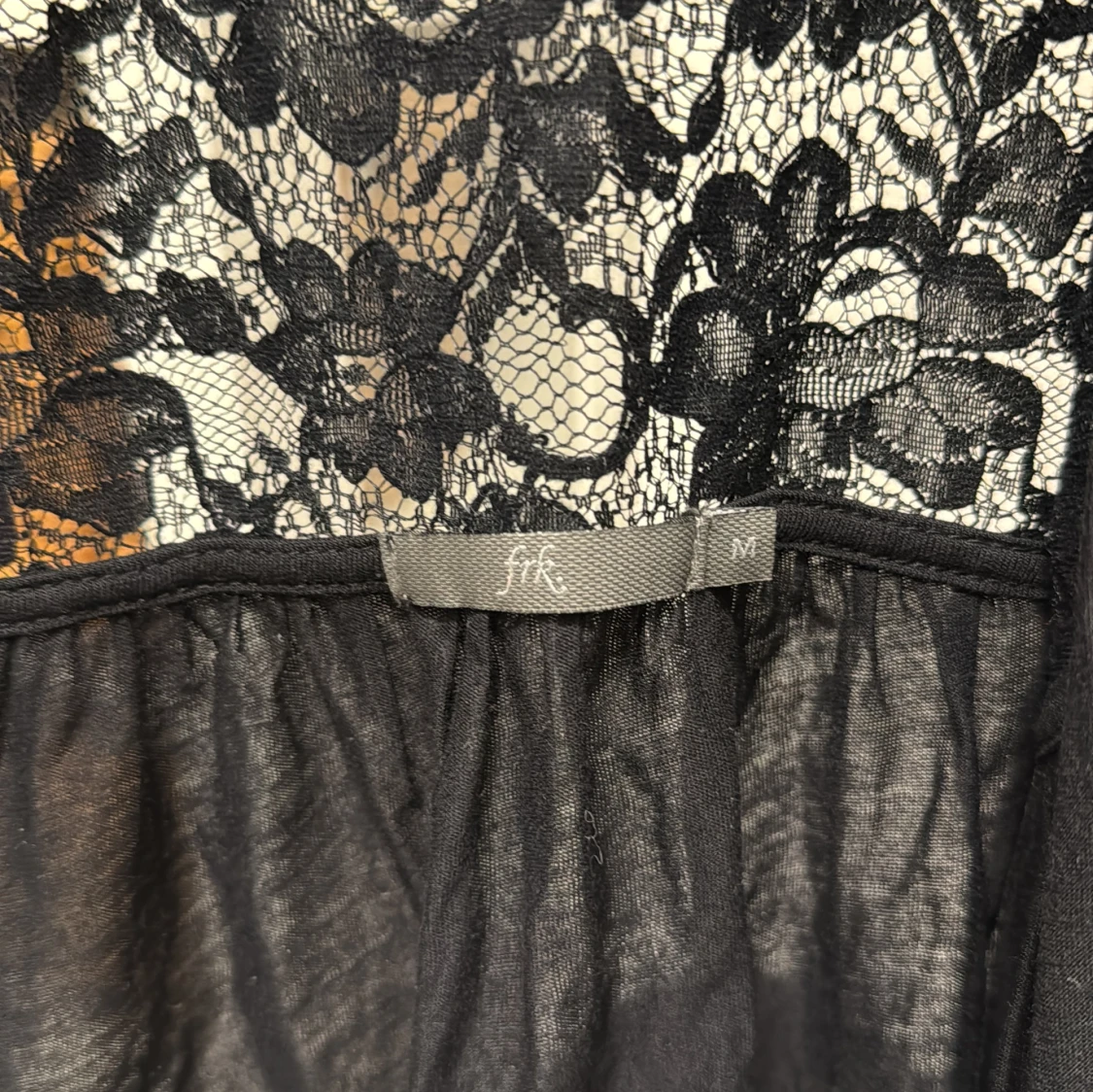 Svart spetsbolero från FFK - 2