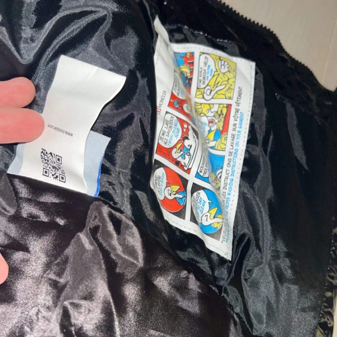 Svart dunväst från Moncler - 2