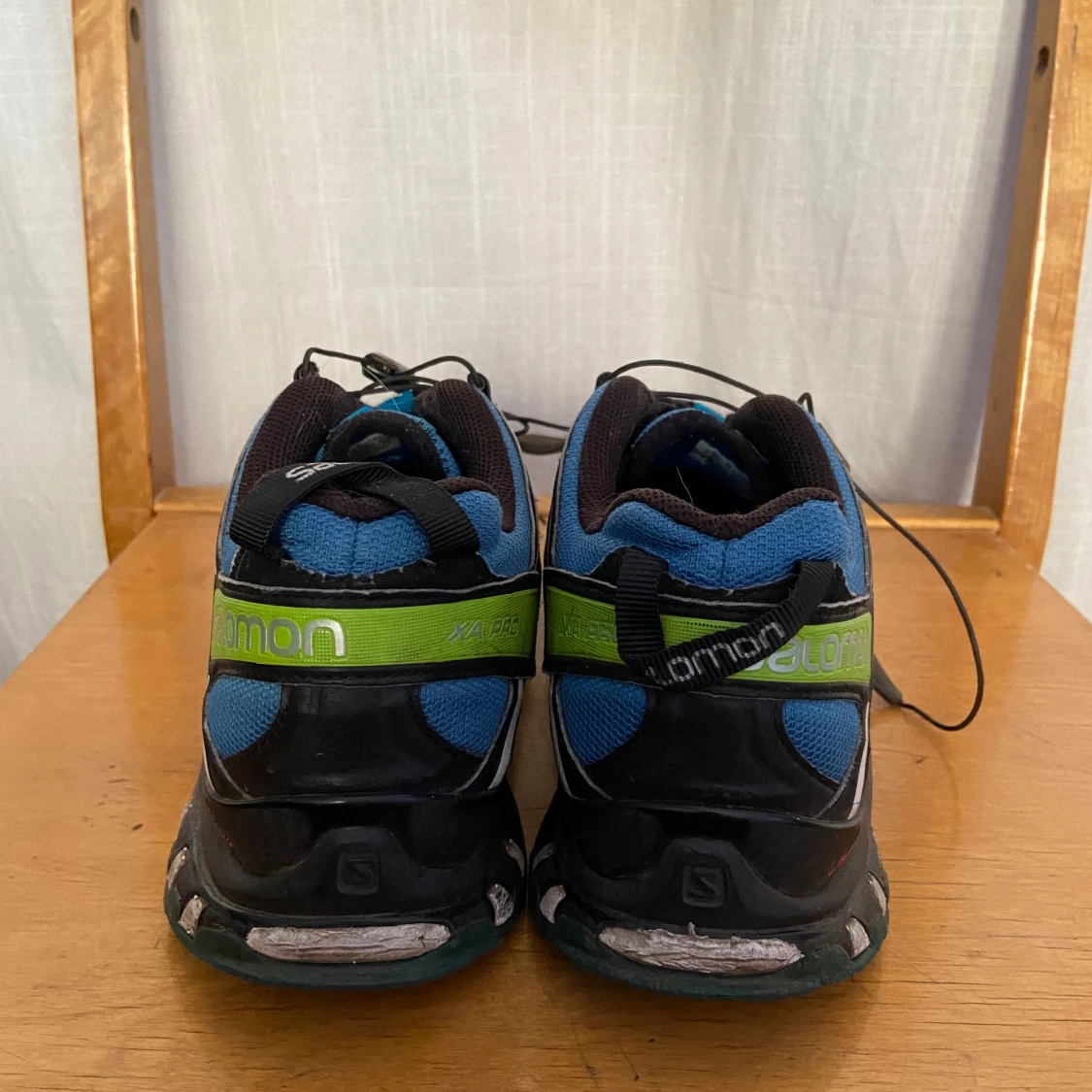 Blå och svarta löparskor från Salomon - 3