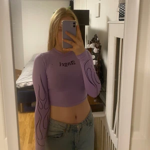 Lila topp, s - Snygg topp