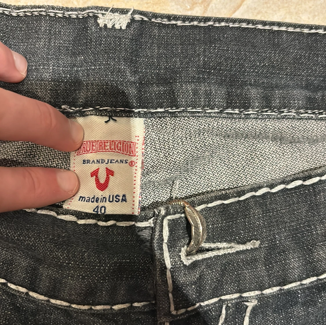 Svarta True Religion Jeans - 92